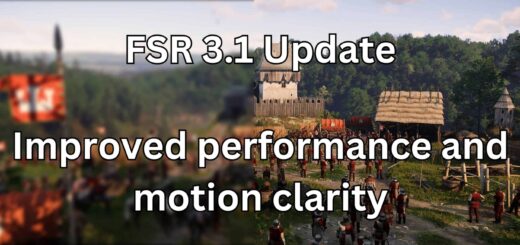 FSR3.1 Update v3.1