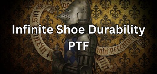 Infinite Shoe Durability – PTF v1.0