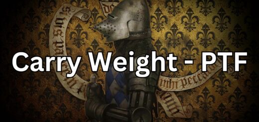 More Carry Weight – PTF v1.0