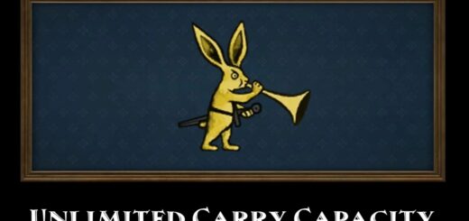 Unlimited Carry Capacity – PTF v1.0